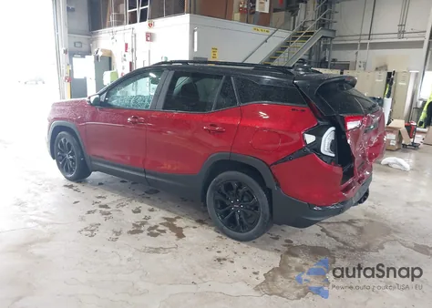 2022 GMC Terrain Fwd Sle from USA, damaged, VIN 3GKALMEV3NL193363